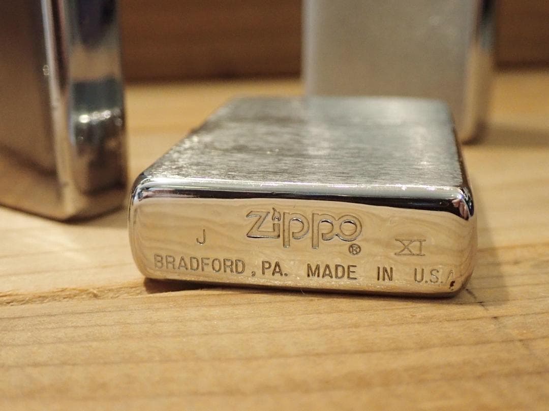 Zippoライター メタルシルバー オイルライター 5点まとめて