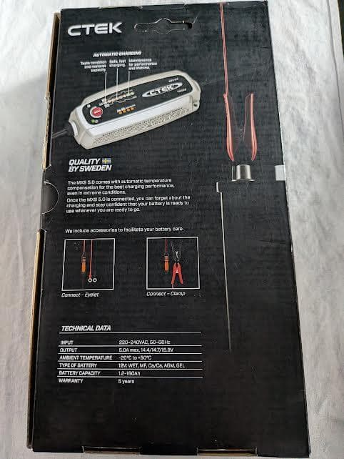 CTEK 56-305 MXS Batterieladegerät B04-01