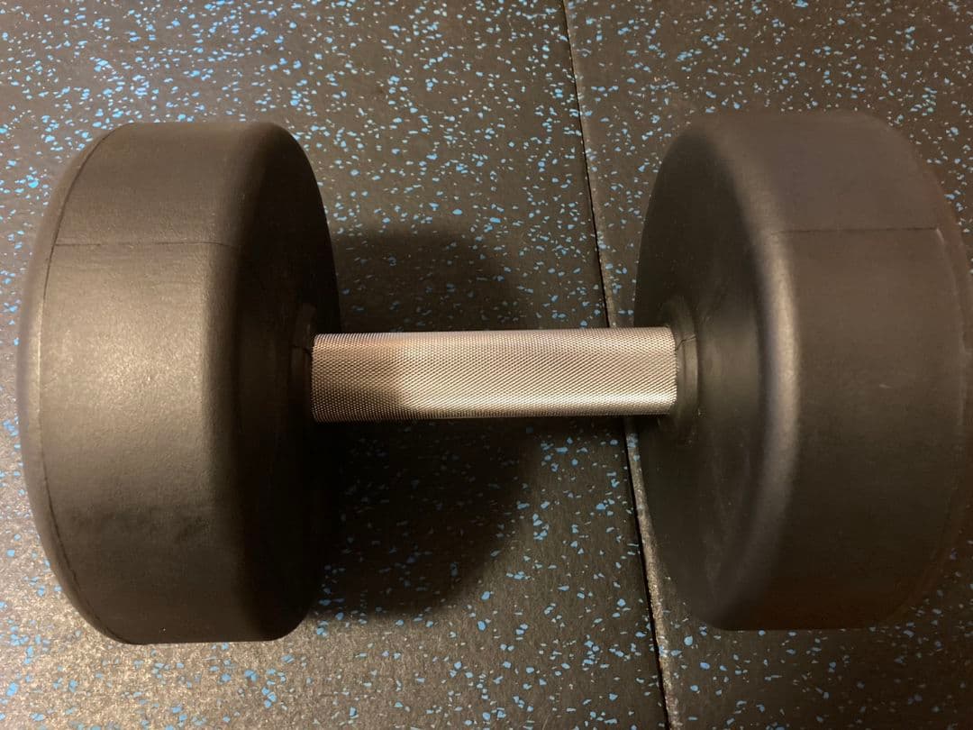 送料込 ②テクノジム 業務用ウレタンダンベル22kg　ivanko irotec