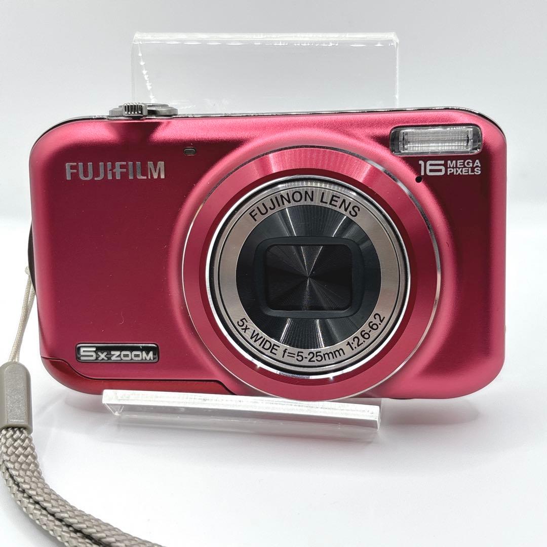 FUJIFILM FinePix JX400 レッド デジカメ　コンデジ　カメラ