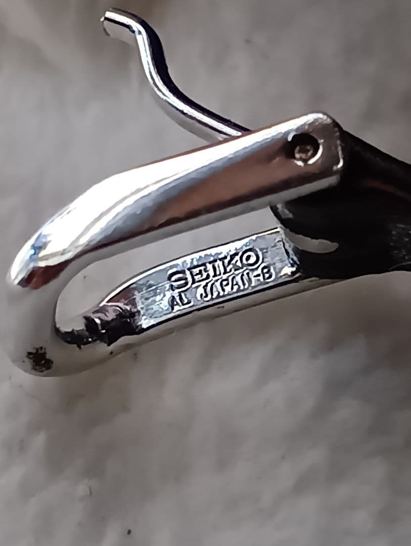 SEIKO TANK クォーツ 時計 ホワイト/ブラック