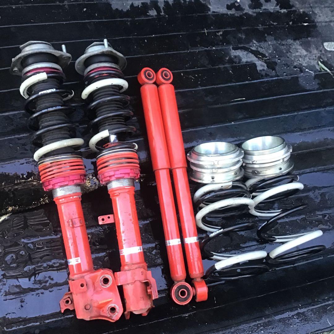 送料込み ミラ ミラジーノ L650S 車高調 タナベ