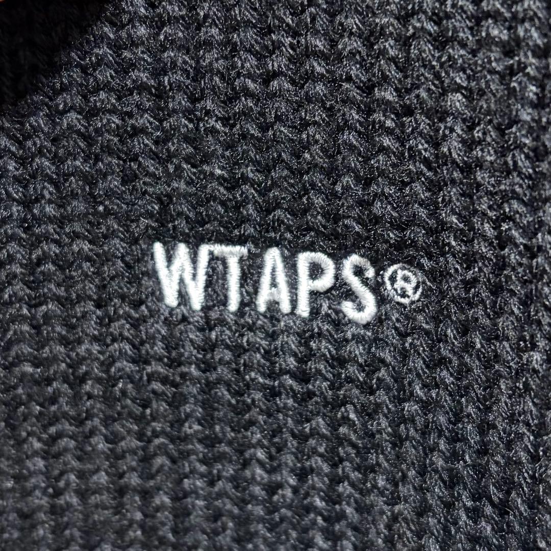 ゆ*ー様 【美品】WTAPS®︎ クルーネックニットセーター 黒 M