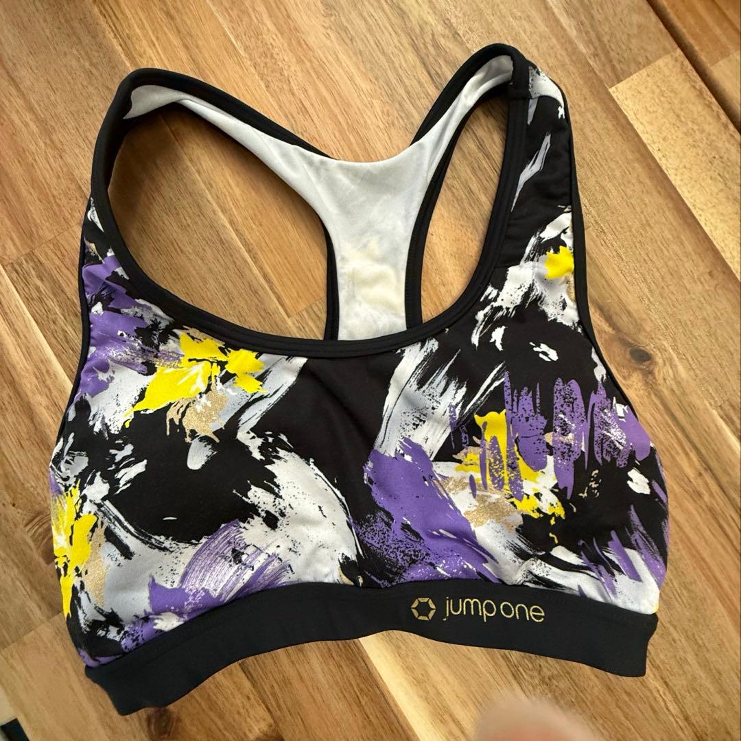 jumpone ジャンプワン 初代 柄ブラトップ & レギンス 34サイズ