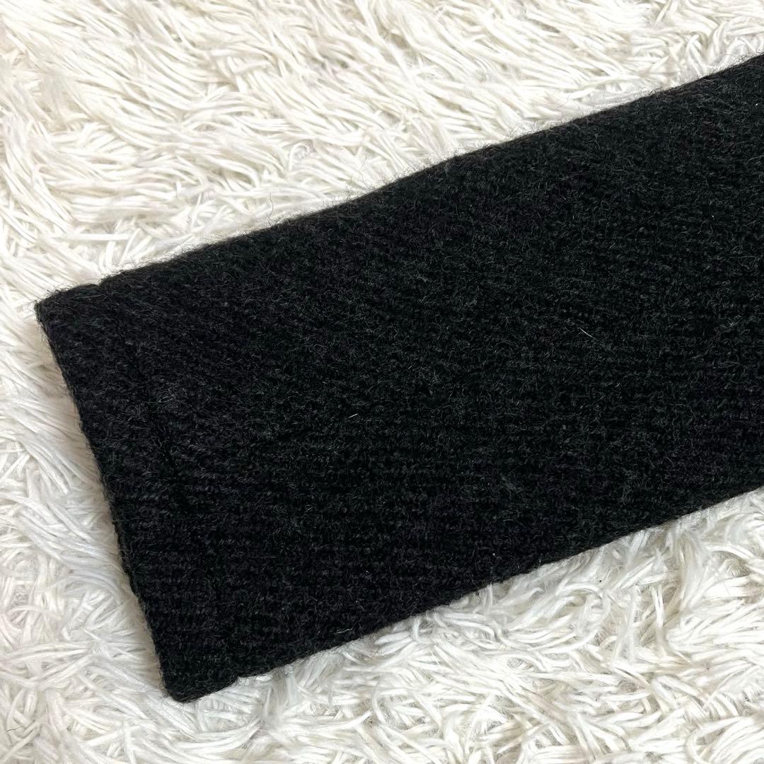 マーガレットハウエル ステンカラーウールショートコート グレー M