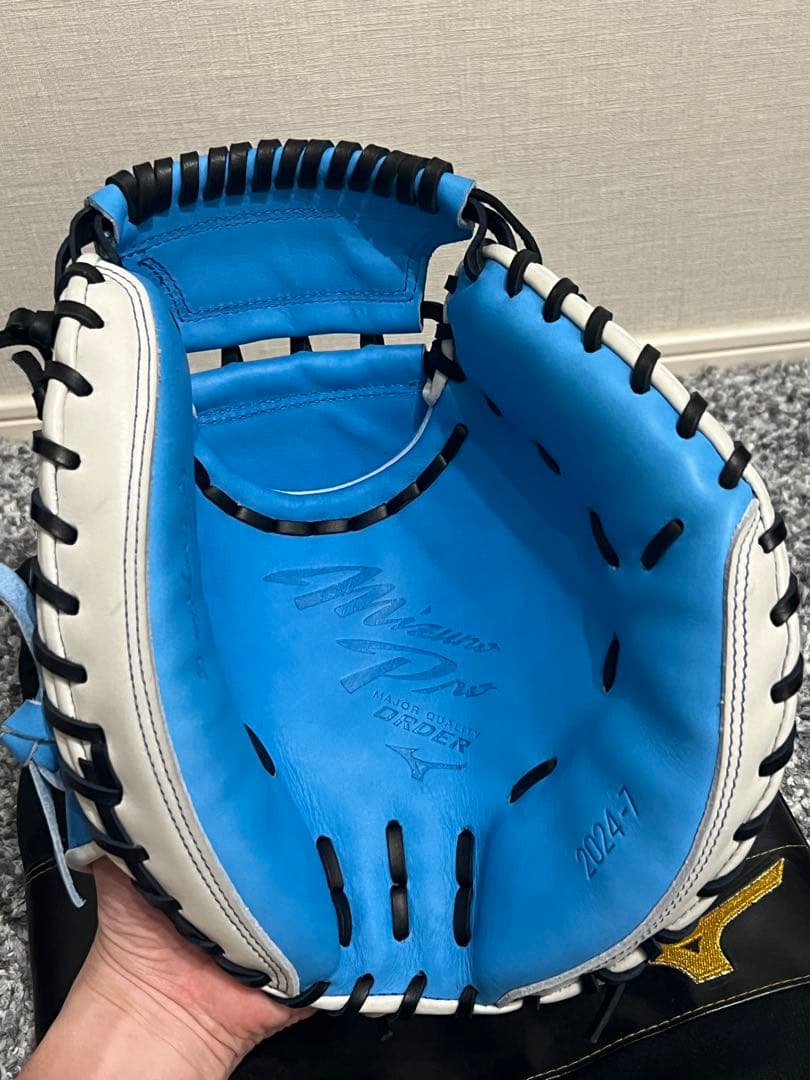 【限定価格】ミズノプロ 軟式キャッチャーミット オーダー(阿部慎之助モデル)