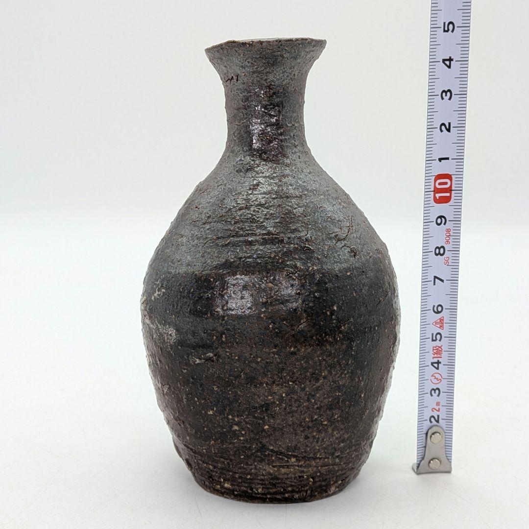 伝統工芸士 前嶋五一郎 備前焼 徳利&ぐい呑 共箱合布 酒器 とっくり 食器