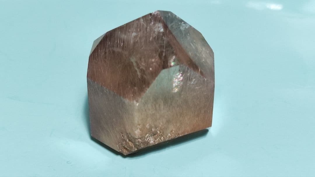 パワーストーン　天然石　ルチルクォーツ　レインボー入り　34g　No.342