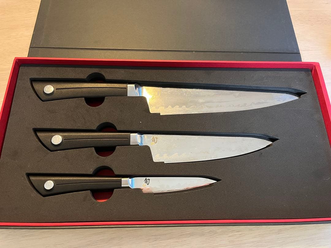 【未使用品】旬Shun 高級包丁 3本セット