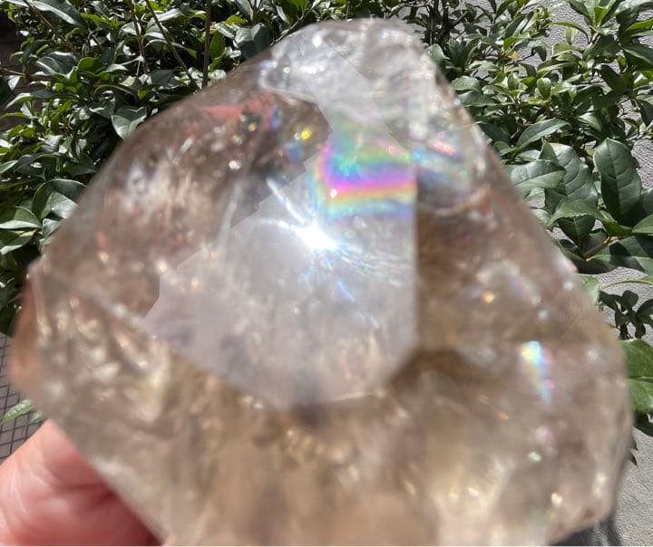 虹入り ハーキマーダイヤモンド 原石 ニューヨーク州 169.9 g