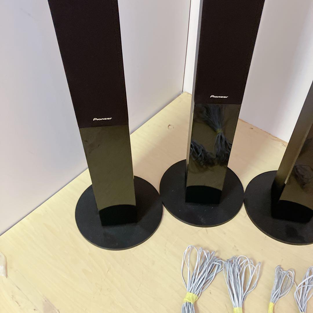 Pioneer S-SWR737 トールボーイスピーカー　4本セット　ケーブル付