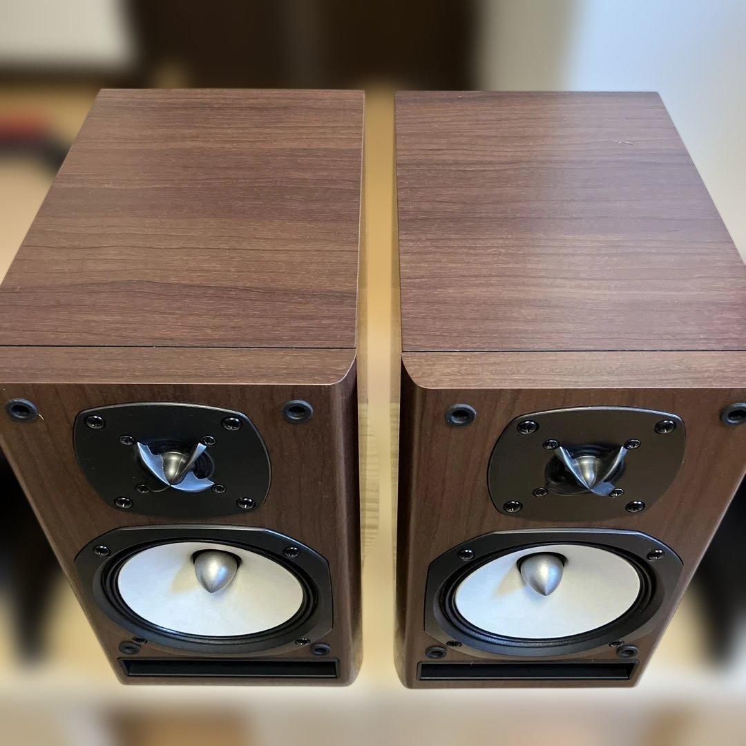 美品‼️感動品‼️ONKYOブックシェルフスピーカー ダークウッドD-NFR 7TX