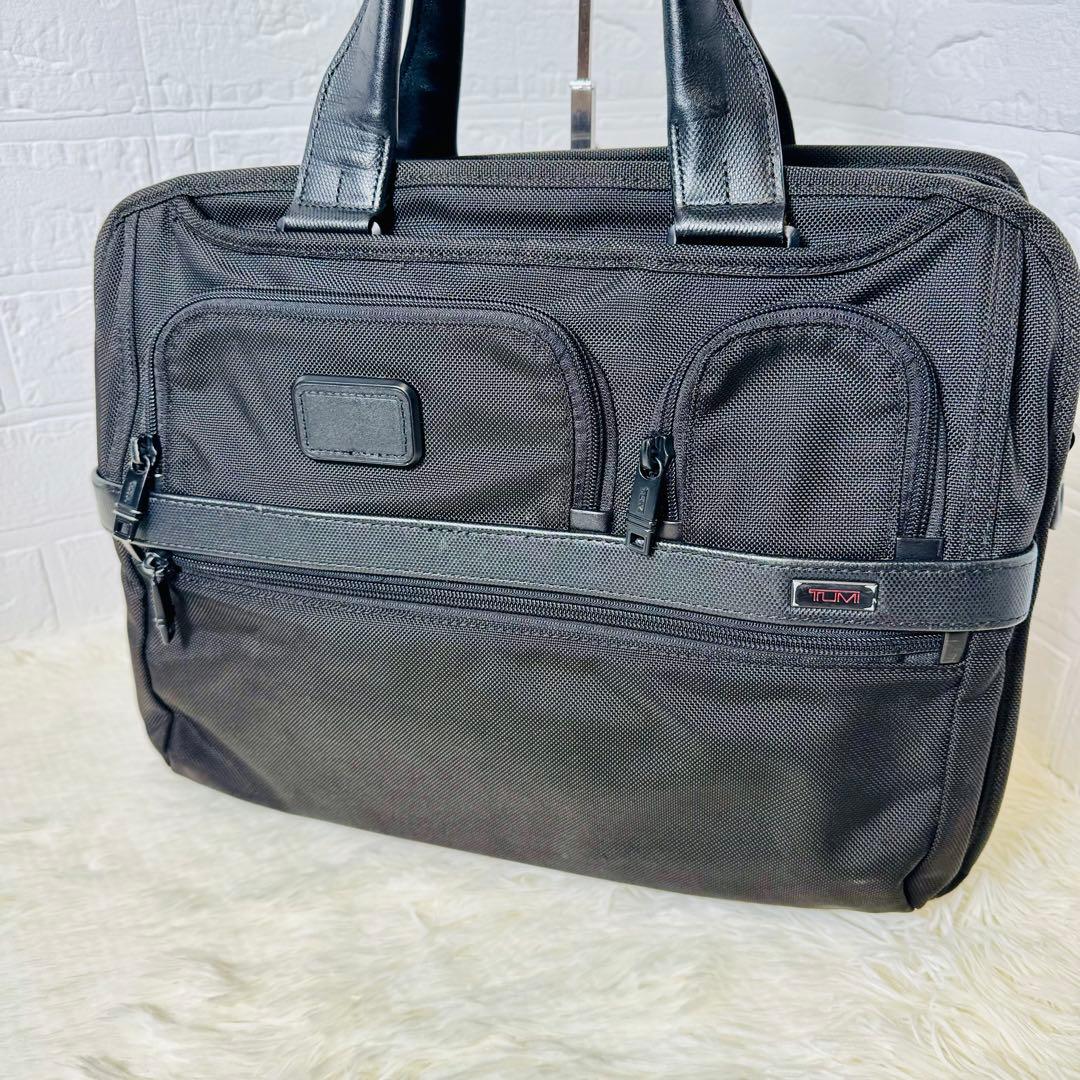 ☆美品☆TUMI アルファ2 エクスパンダブル 2WAYビジネスバッグ ブラック