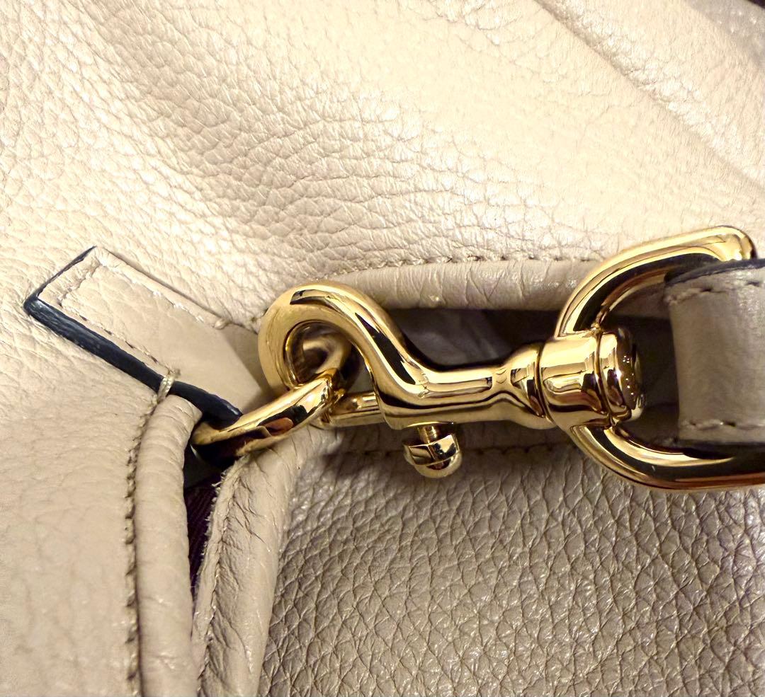 【美品】ロエベ カリエ ホーボー ベージュ　LOEWE