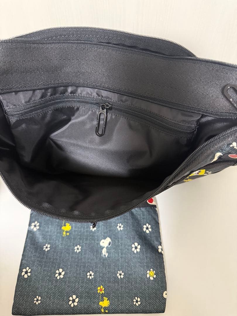 レスポートサック ショルダーバッグ スヌーピー ウッドストックポーチ付き7507