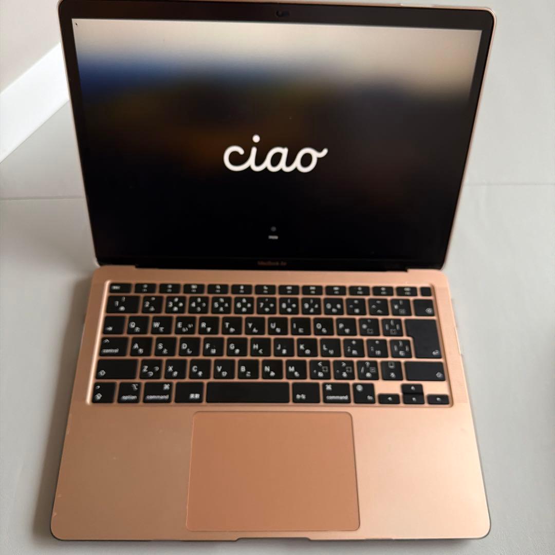 肉*ン様 Apple M1 MacBookAir ゴールド