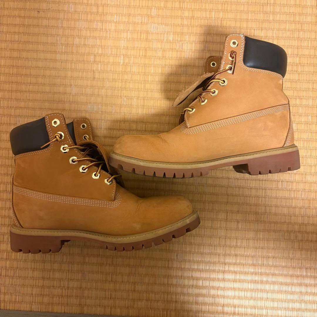 し*ご様 【極美品】Timberland ティンバーランド　プレミアムイエローブ