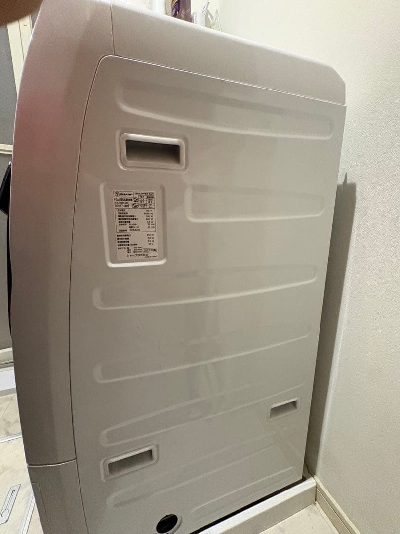 SHARP ES-S7F 2021年製 ドラム式洗濯乾燥機 7kg