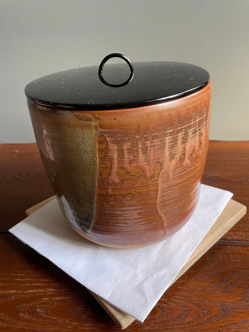 茶道具　水指　高取八仙　アンティーク品