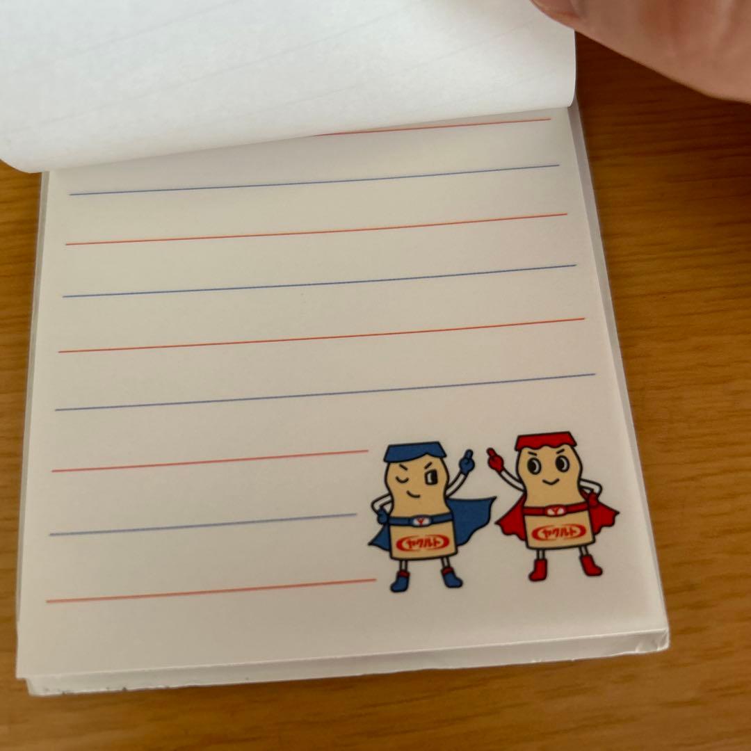 ヤクルトマン メモ帳