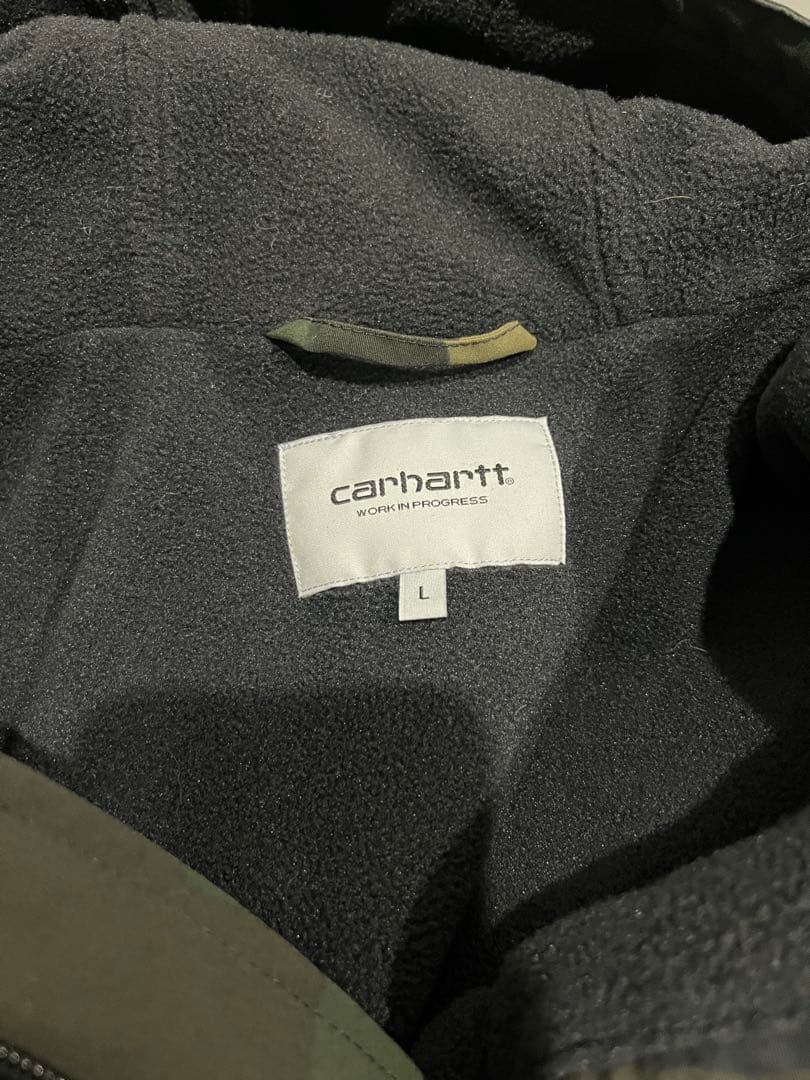 Carhartt カーハート カモフラージュ アノラックパーカー Ｌサイズ