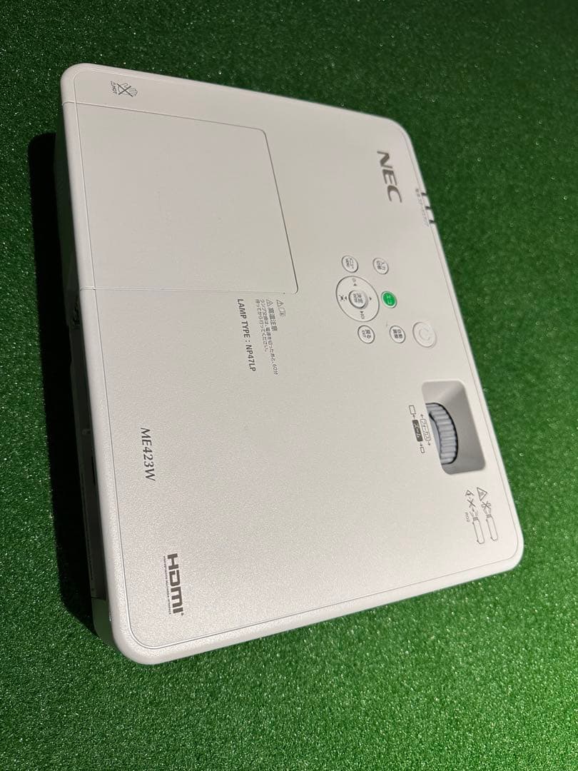 NECプロジェクター ME423W ランプ交換済み