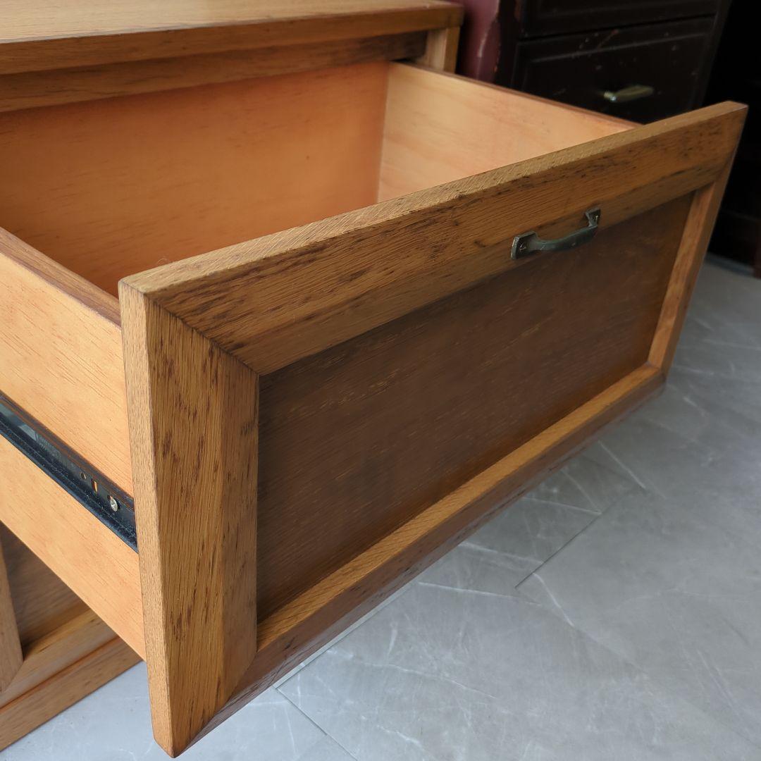 アンティーク米軍放出品　木製キャビネット　　たのメル便送料5000円込み価格