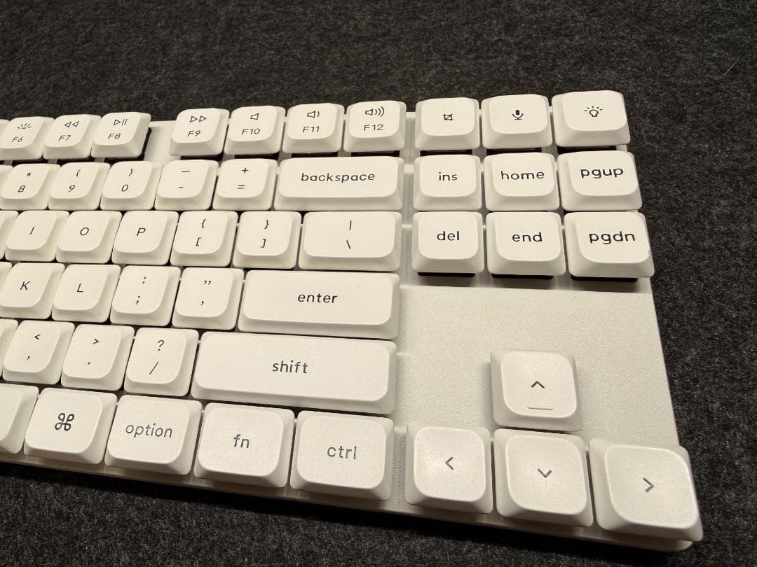 Keychron K1 SE White ホワイト US配列 英語配列 茶軸