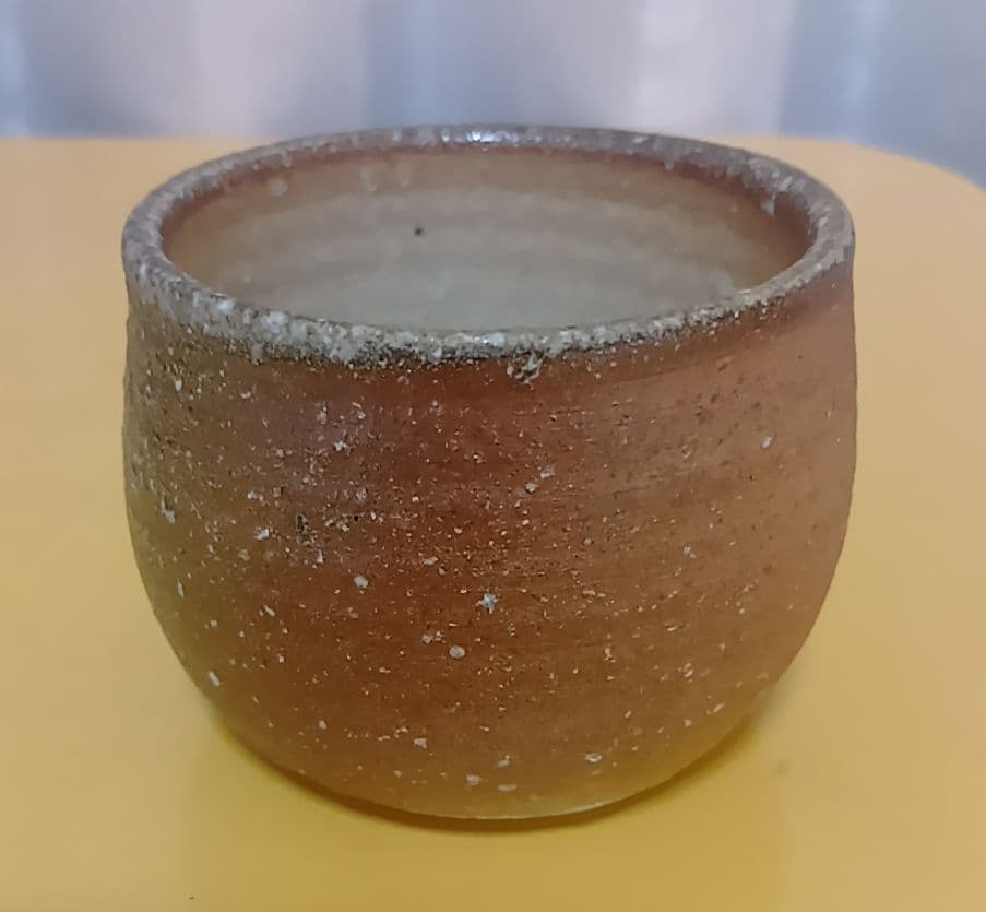 骨董品 信楽焼 酒呑 ぐい呑 上田光春 古来窯 酒器 工芸品 陶器 極美品‼️