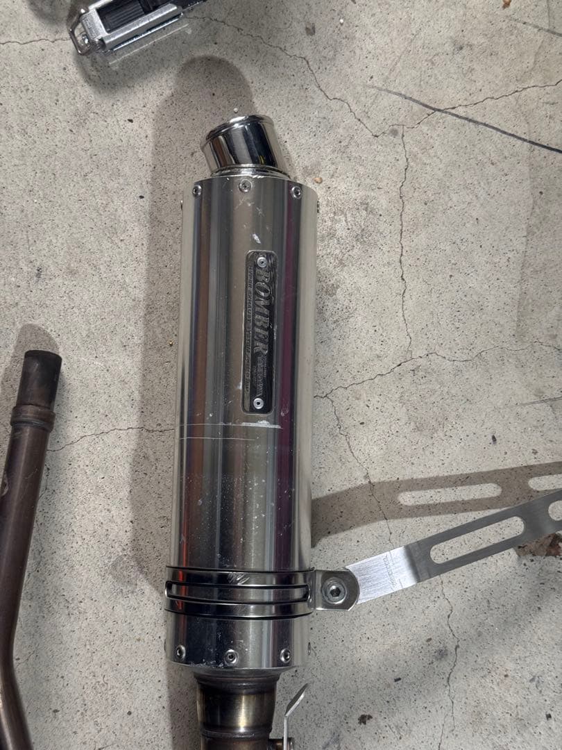 TAKEGAWA BOMBERマフラー スーパーカブ