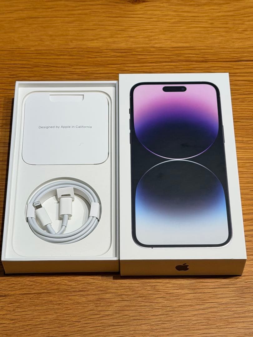 超極美品✨iPhone14ProMax256GB SIMフリー/付属品未使用