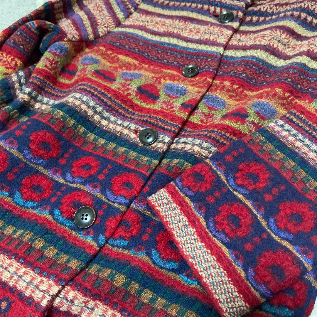 佐藤繊維 M&KYOKO ジャガード織コート