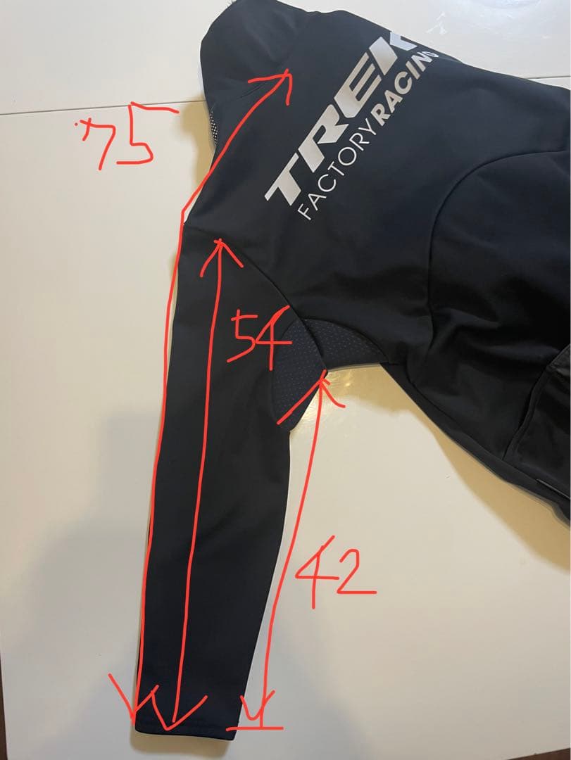 希少　trek トレック　サイクルジャージ　冬用