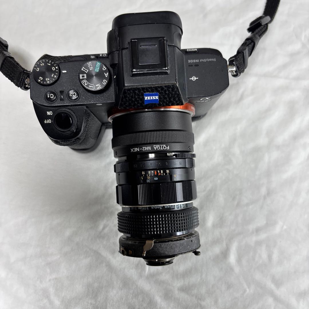 Carl Ziss 105 mm f4.5 M42マウント用