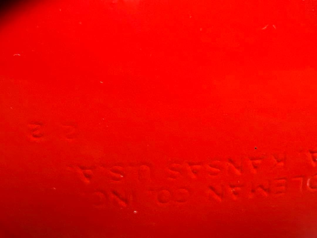 Coleman ワンマントルランタン　RED 赤　2022年5月製造