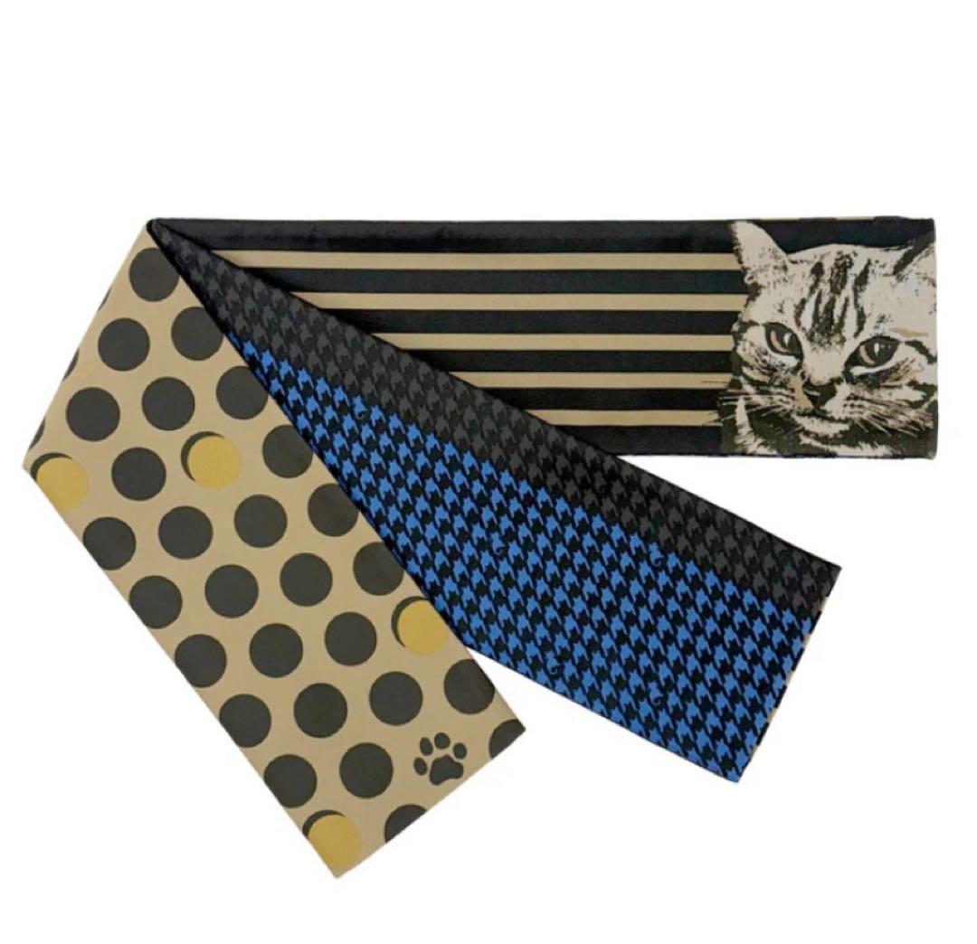 ☆ワッカ☆wakka☆日本製☆半幅帯☆猫☆半幅帯 nico by wakka☆