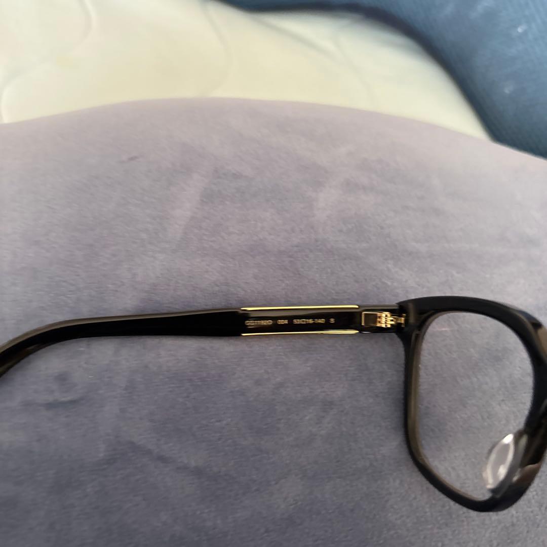 GUCCI GG0061S ブラックオーバル眼鏡