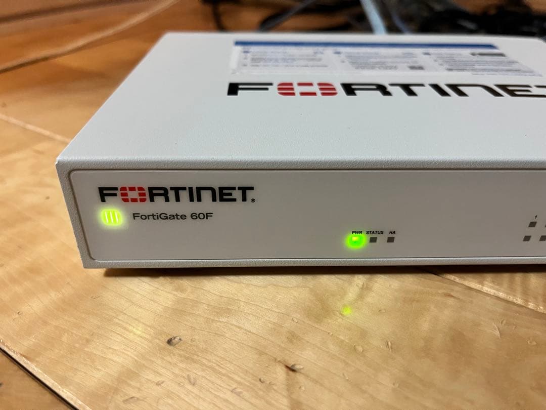 ルーター・ネットワーク機器 FortiGate 60F Fortinet UTM