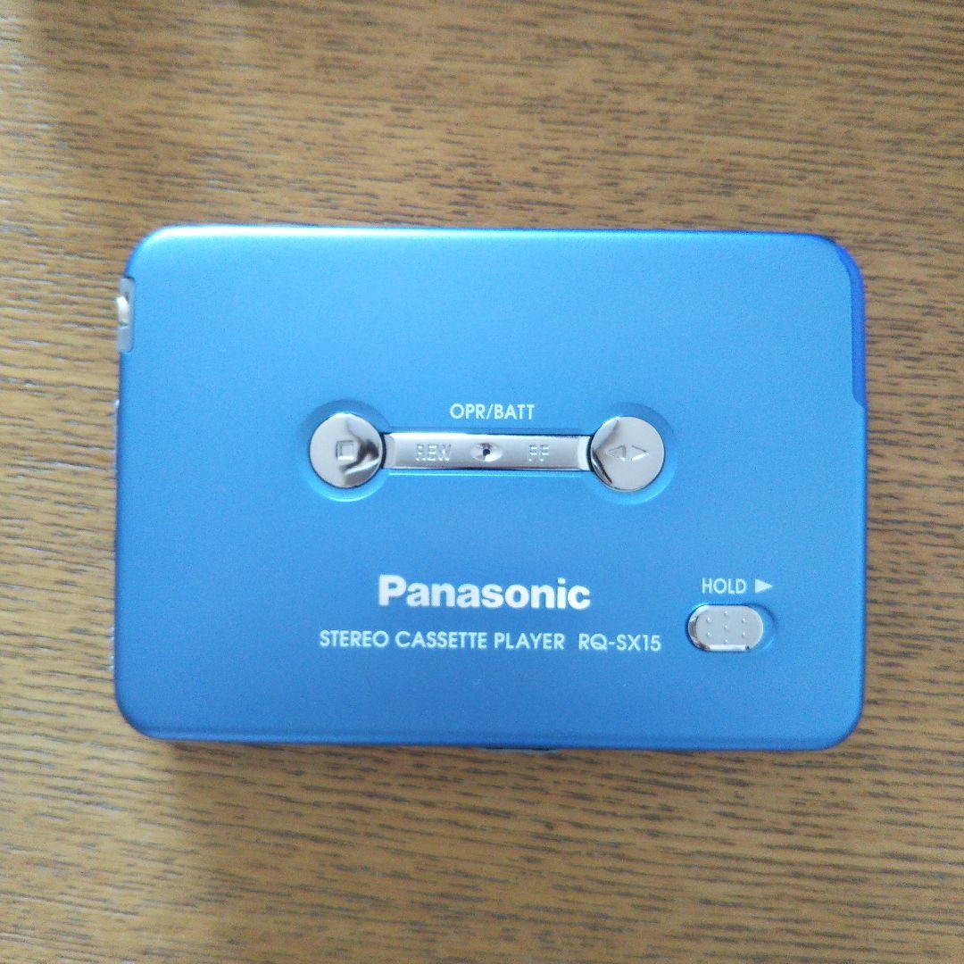 パナソニック ステレオカセット プレーヤー RQ-SX15-A