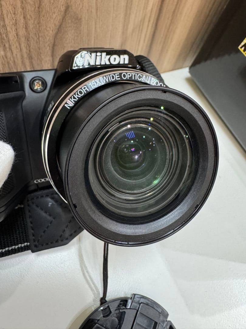 【美品】Nikon COOLPIX L110 ニコン ブラック デジタルカメラ