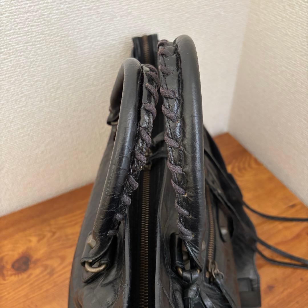 バレンシアガ　シティ　ブラック