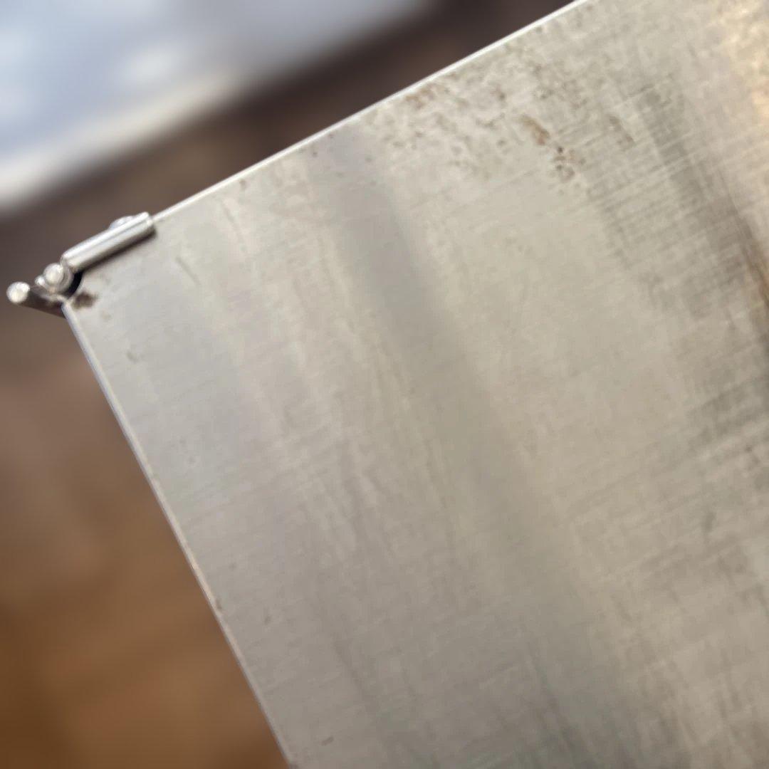 MUJI ステンレスユニットシェルフ　高さ83