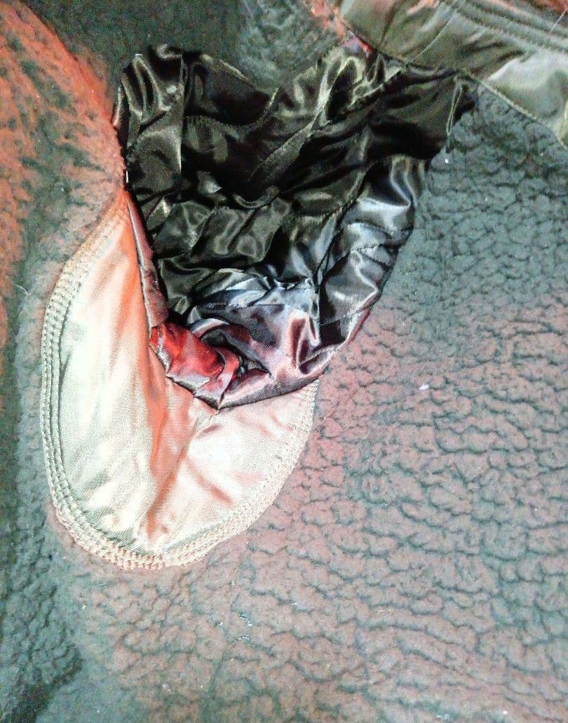 珍しいヴィンテージG.O.Aライダーズジャケットフードファー付きJK カーキ