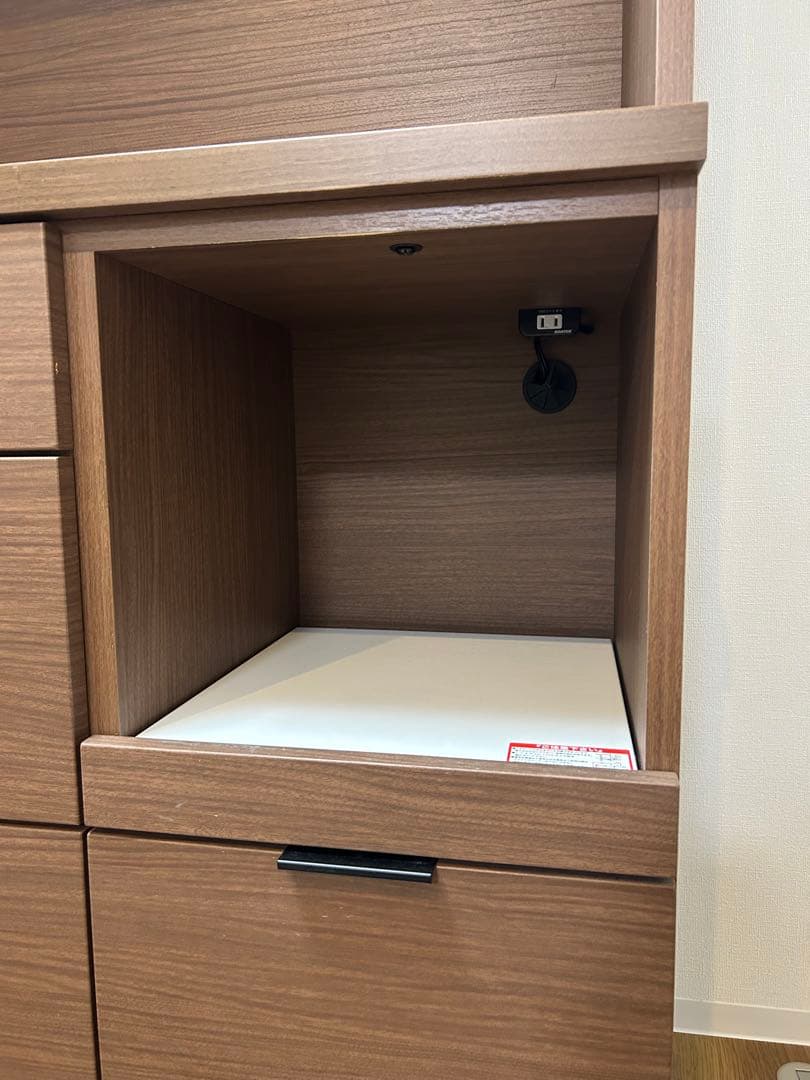 【美品　送料込】ニトリ 食器棚　105cm エトナ　キッチンボード