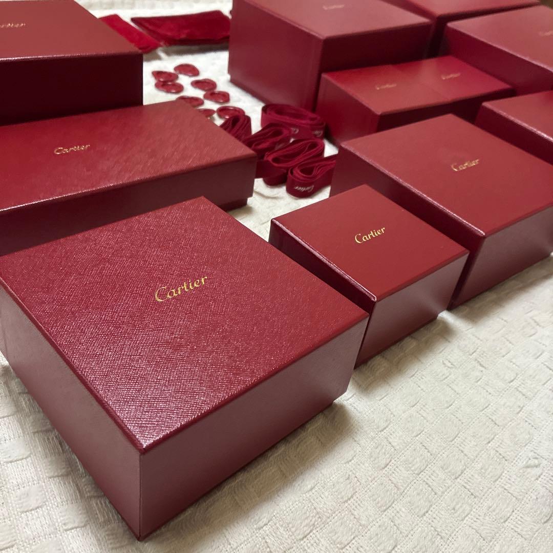 Cartier 赤 ギフトボックス 複数セット