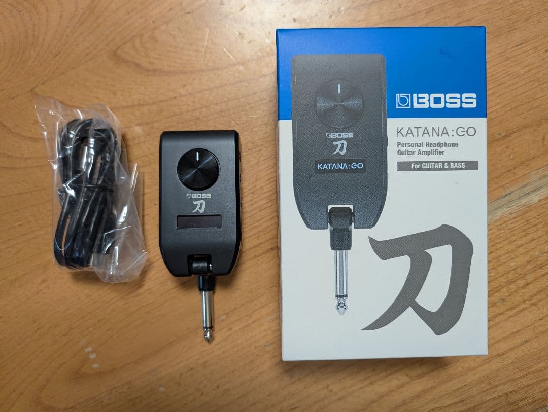 BOSS KATANA:GO ポータブルヘッドフォンアンプ