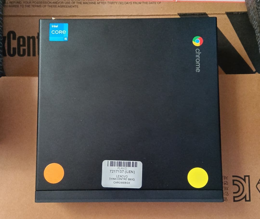 ミニPC Lenovo ThinkCentre M60q Chromebox Gen 3