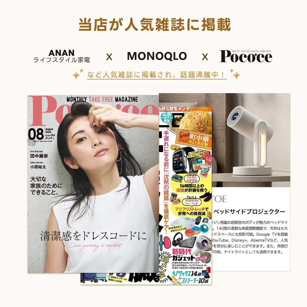 ETOE プロジェクター 天井投影1080P解像度·4K対応