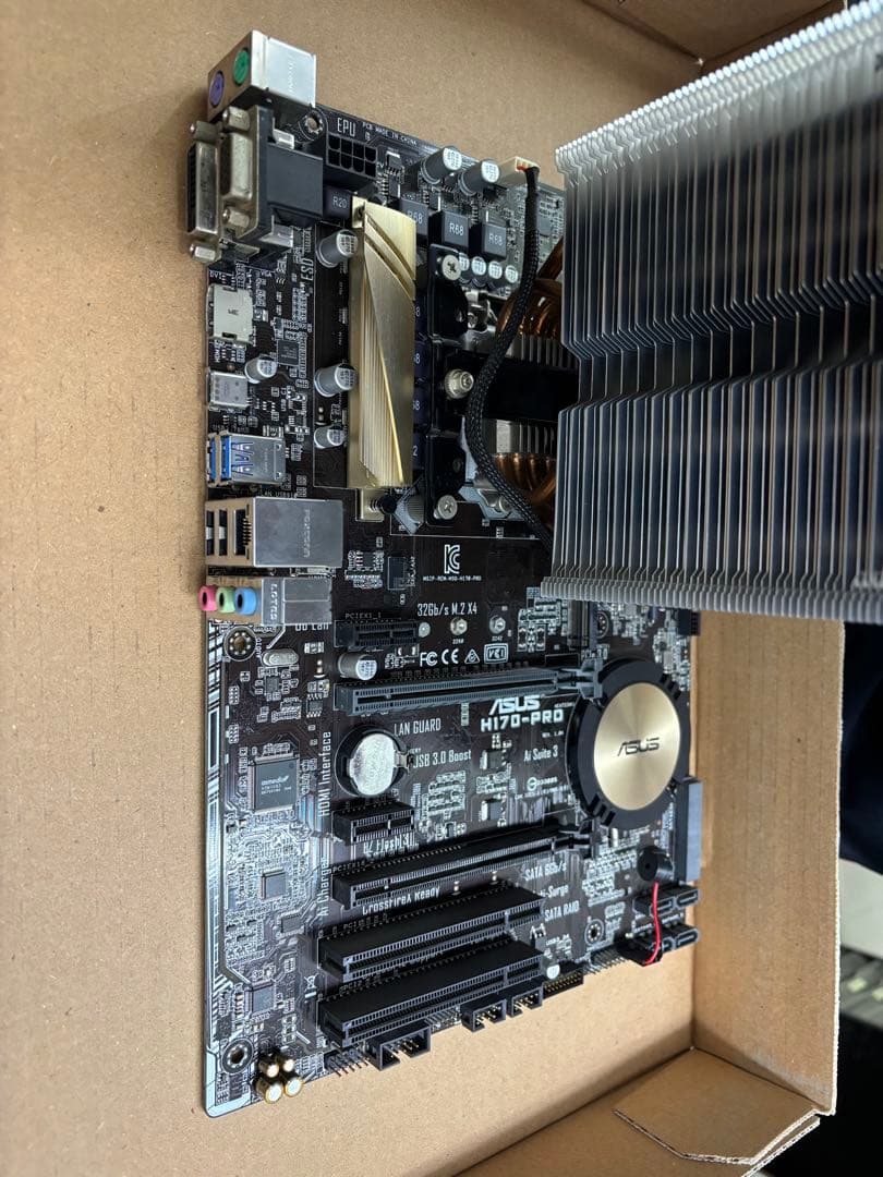 intel i7 6700 マザボメモリセット