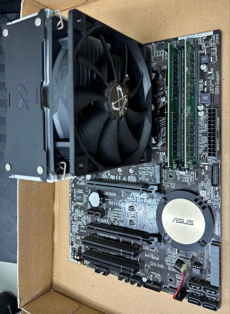 intel i7 6700 マザボメモリセット